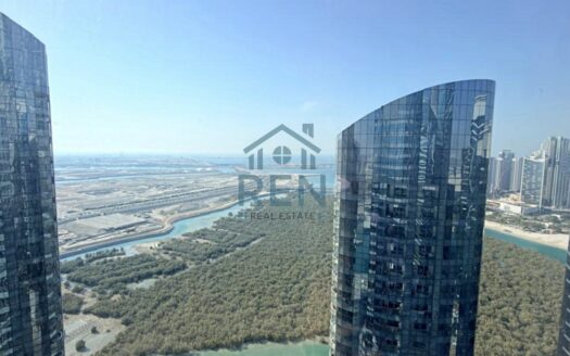 Scenic Sea View | Move-In Ready | Premium Tower for Rent